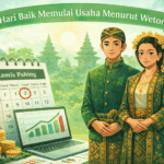 hari baik menurut weton usaha