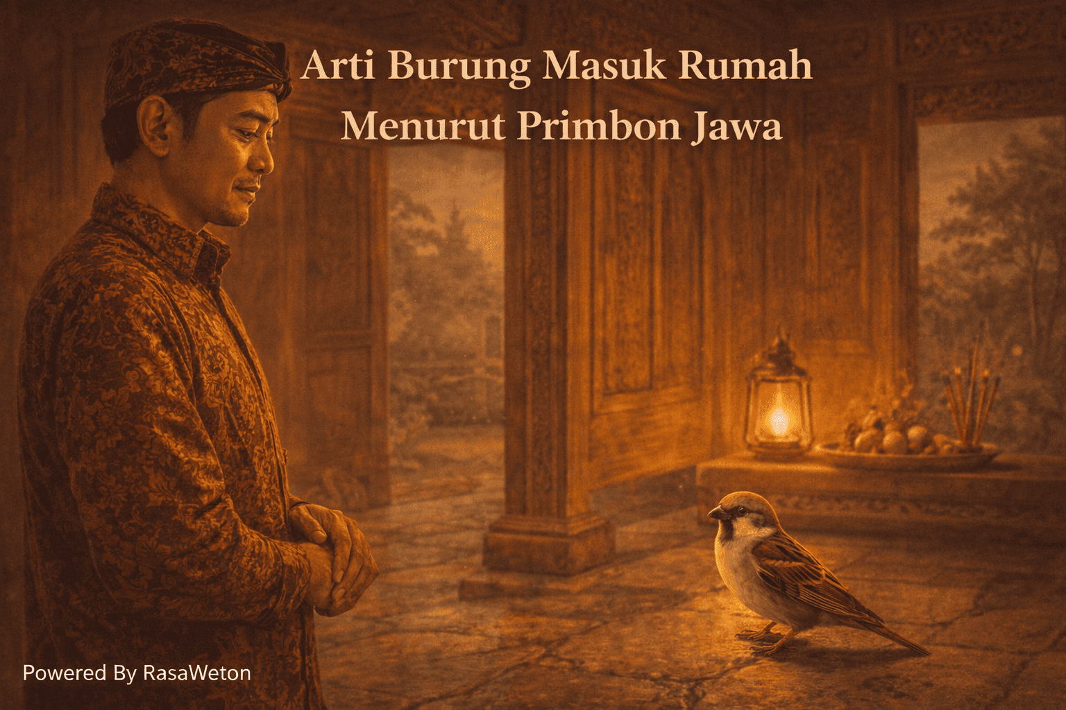 arti burung masuk rumah primbon jawa