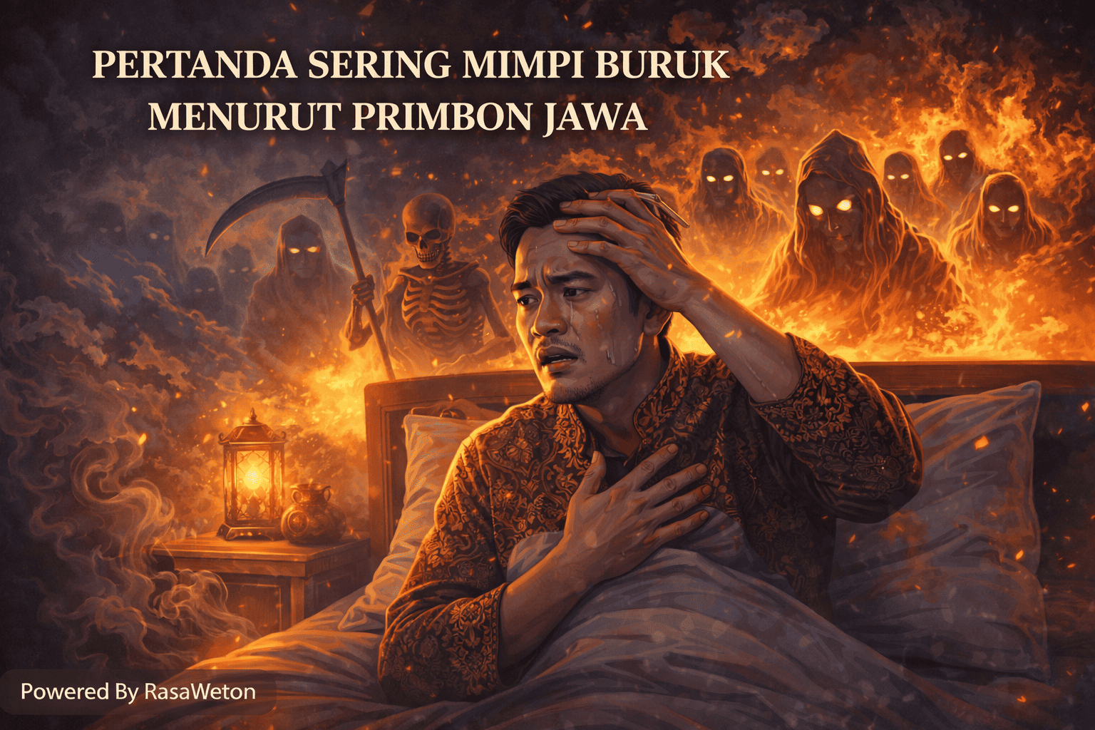 pertanda sering mimpi buruk primbon jawa