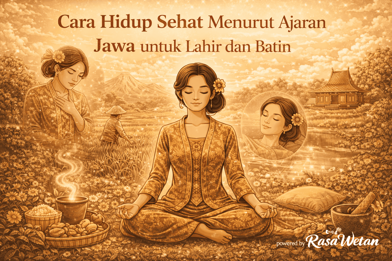 cara hidup sehat menurut ajaran jawa