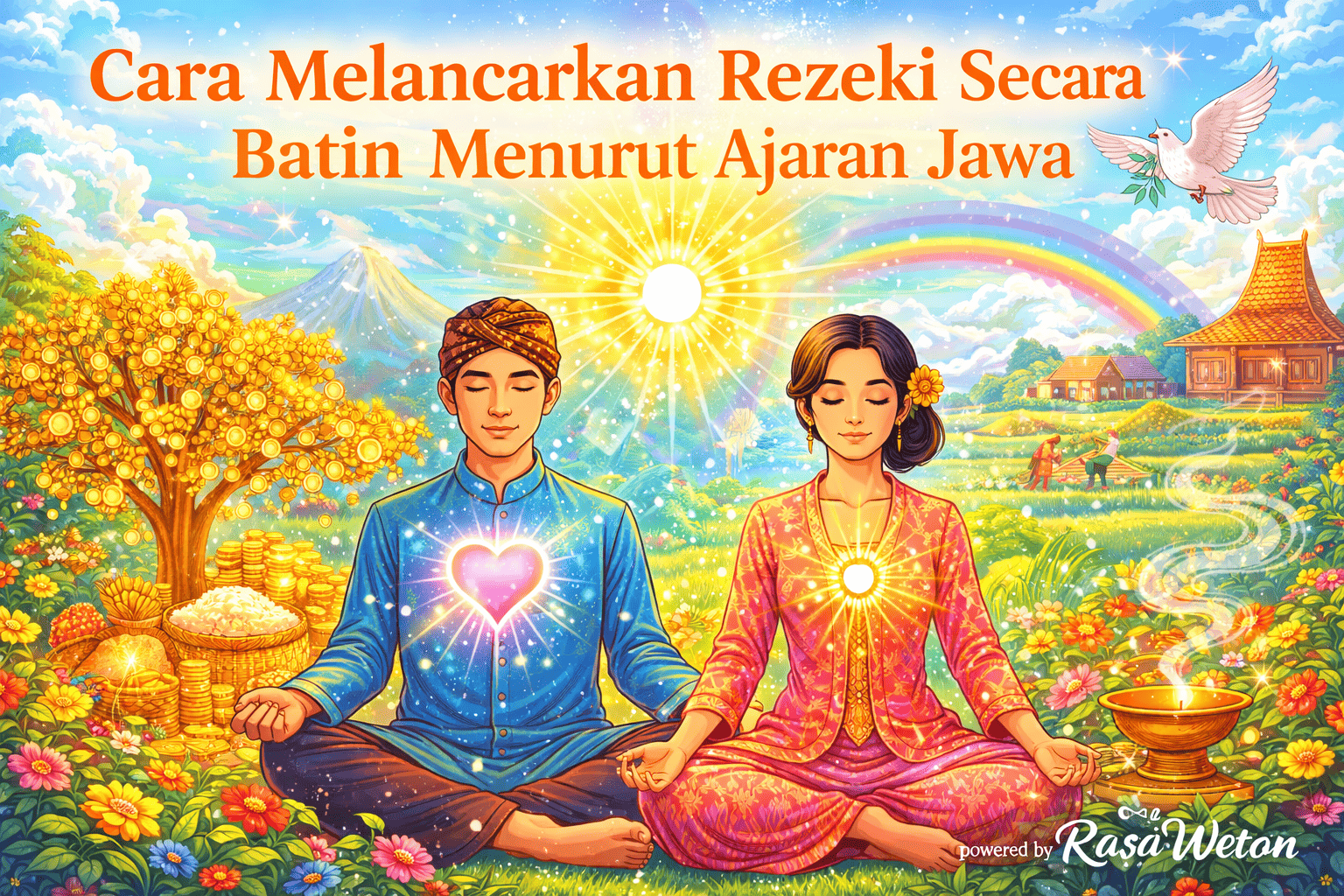 cara melancarkan rezeki secara batin