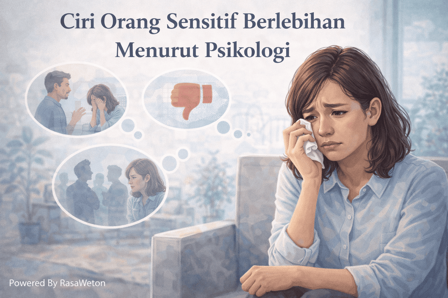 ciri orang sensitif berlebihan menurut psikologi