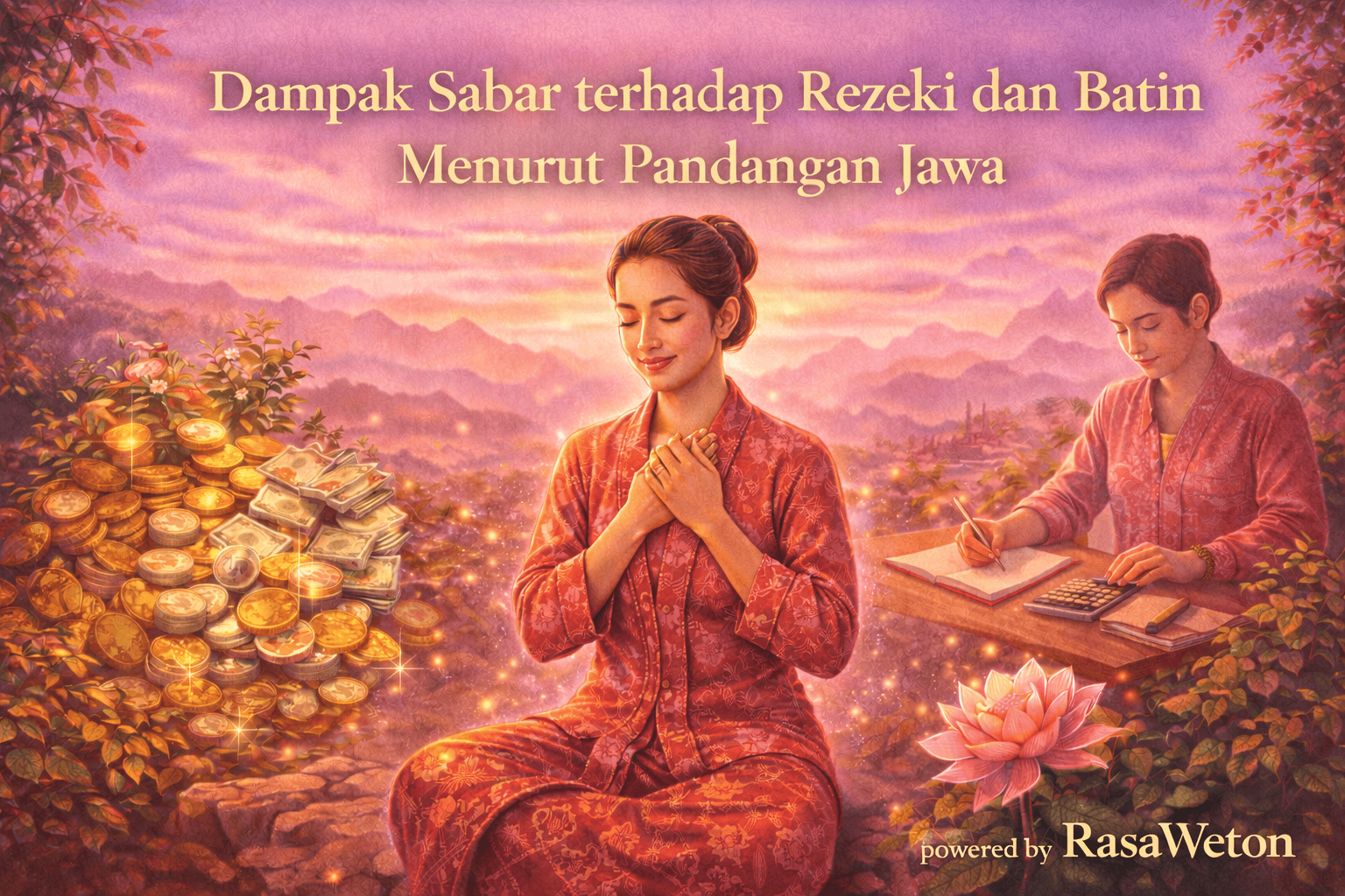 dampak sabar rezeki dan batin