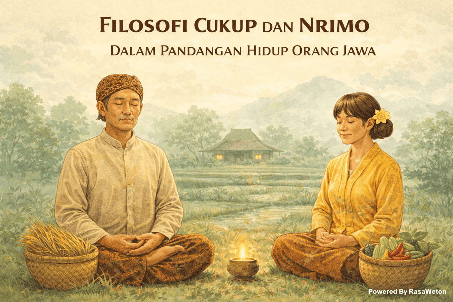 filosofi cukup dan nrimo