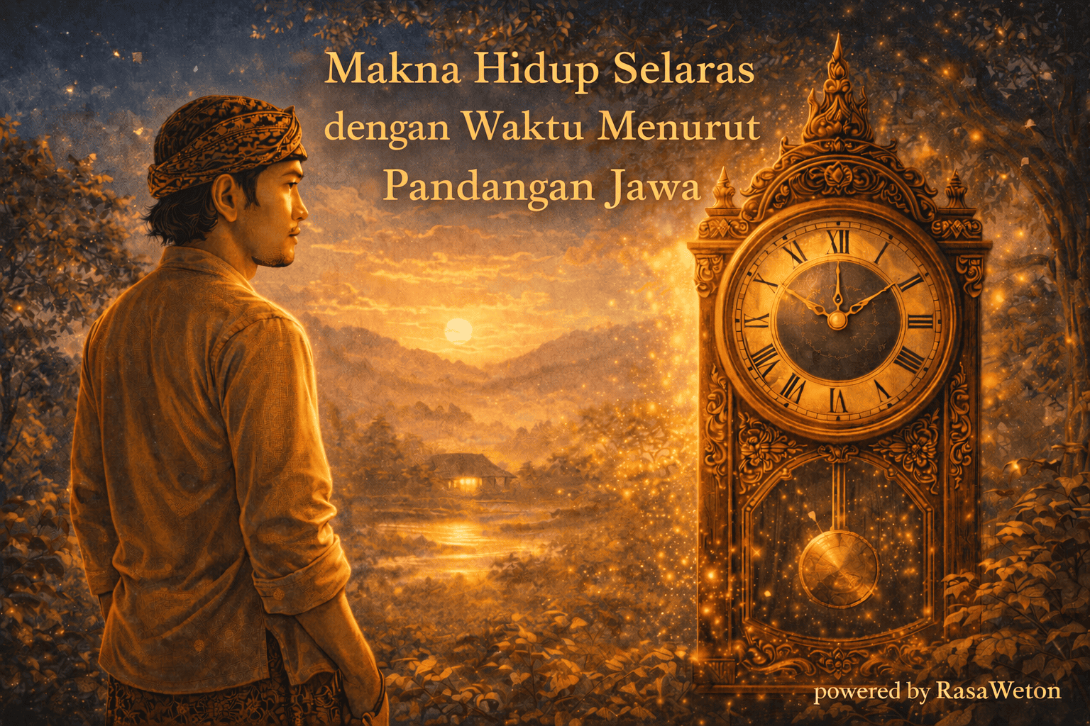 hidup selaras dengan waktu
