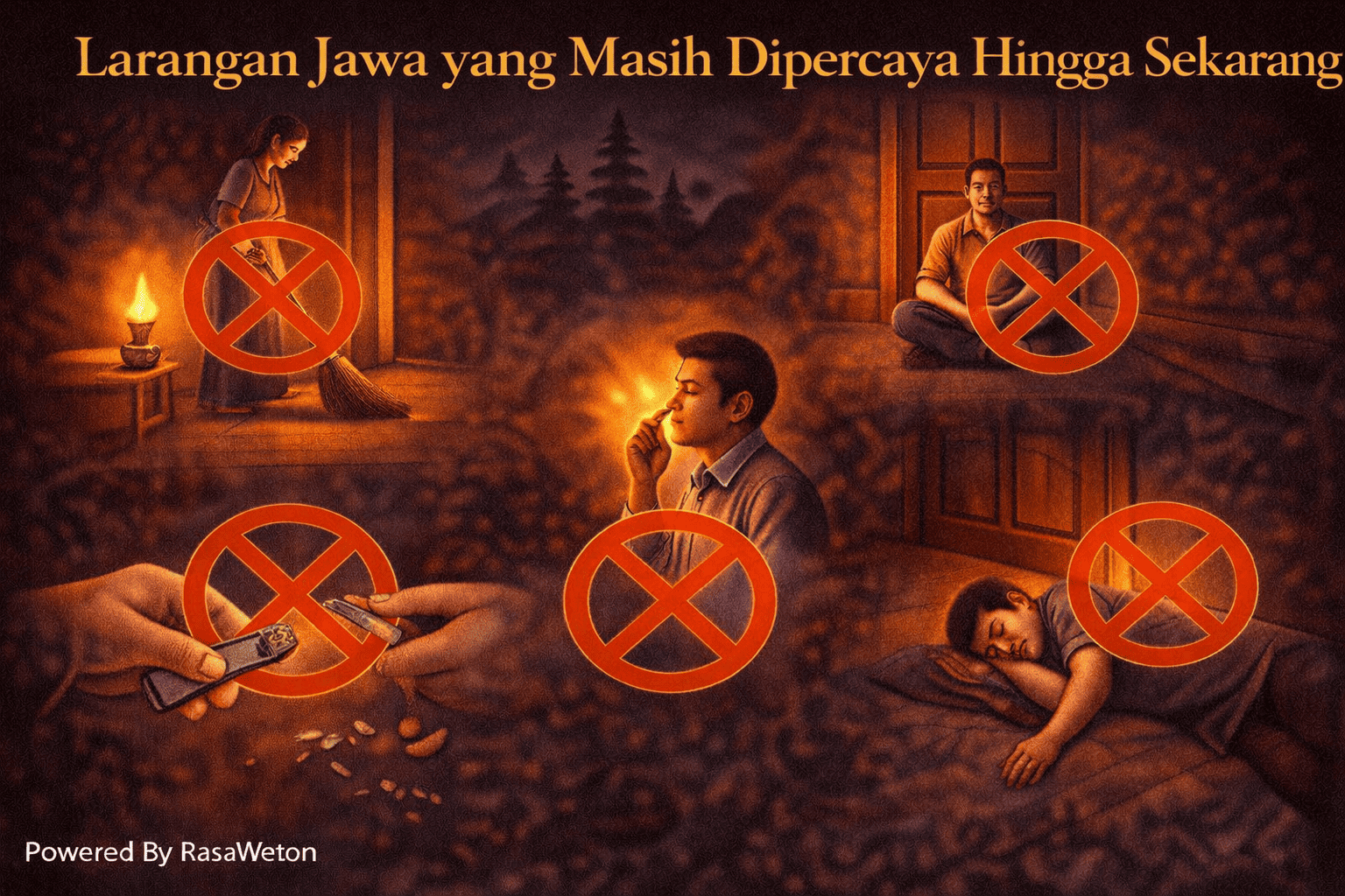 larangan jawa yang masih dipercaya