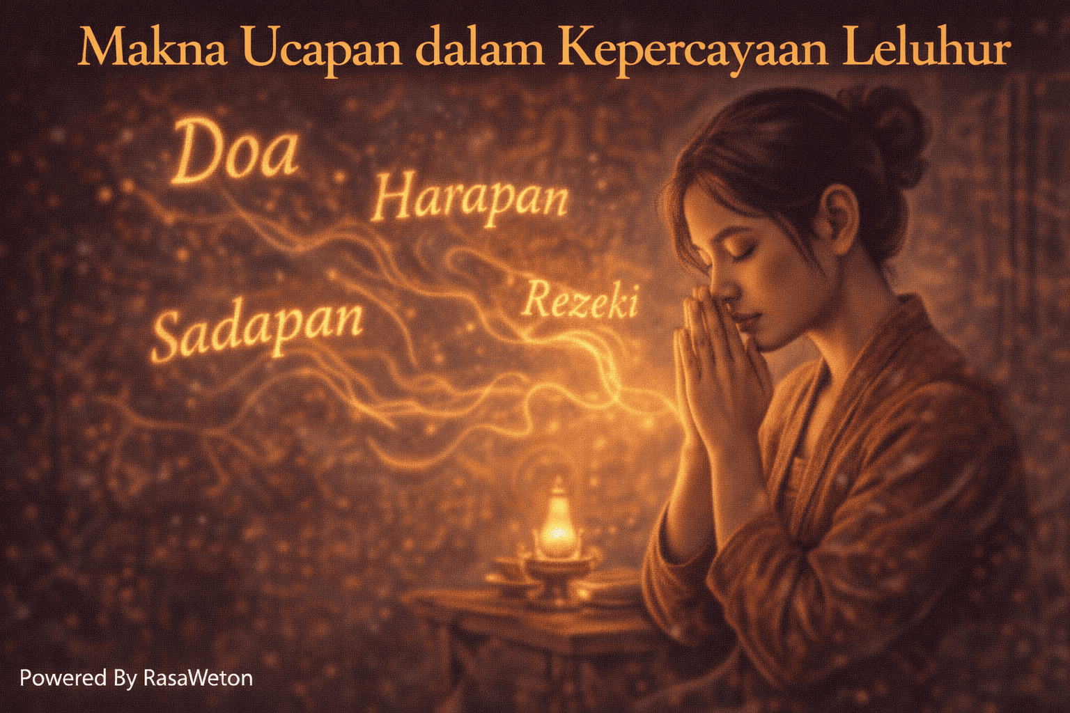 makna ucapan dalam kepercayaan leluhur