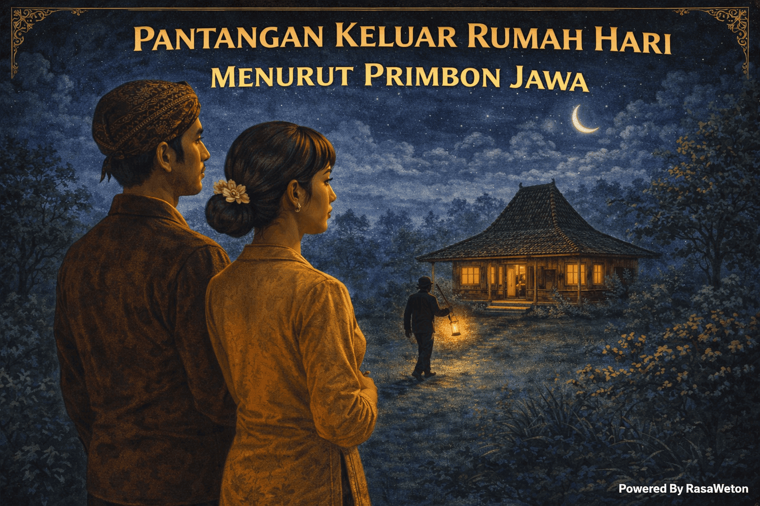 pantangan keluar rumah malam hari menurut primbon jawa
