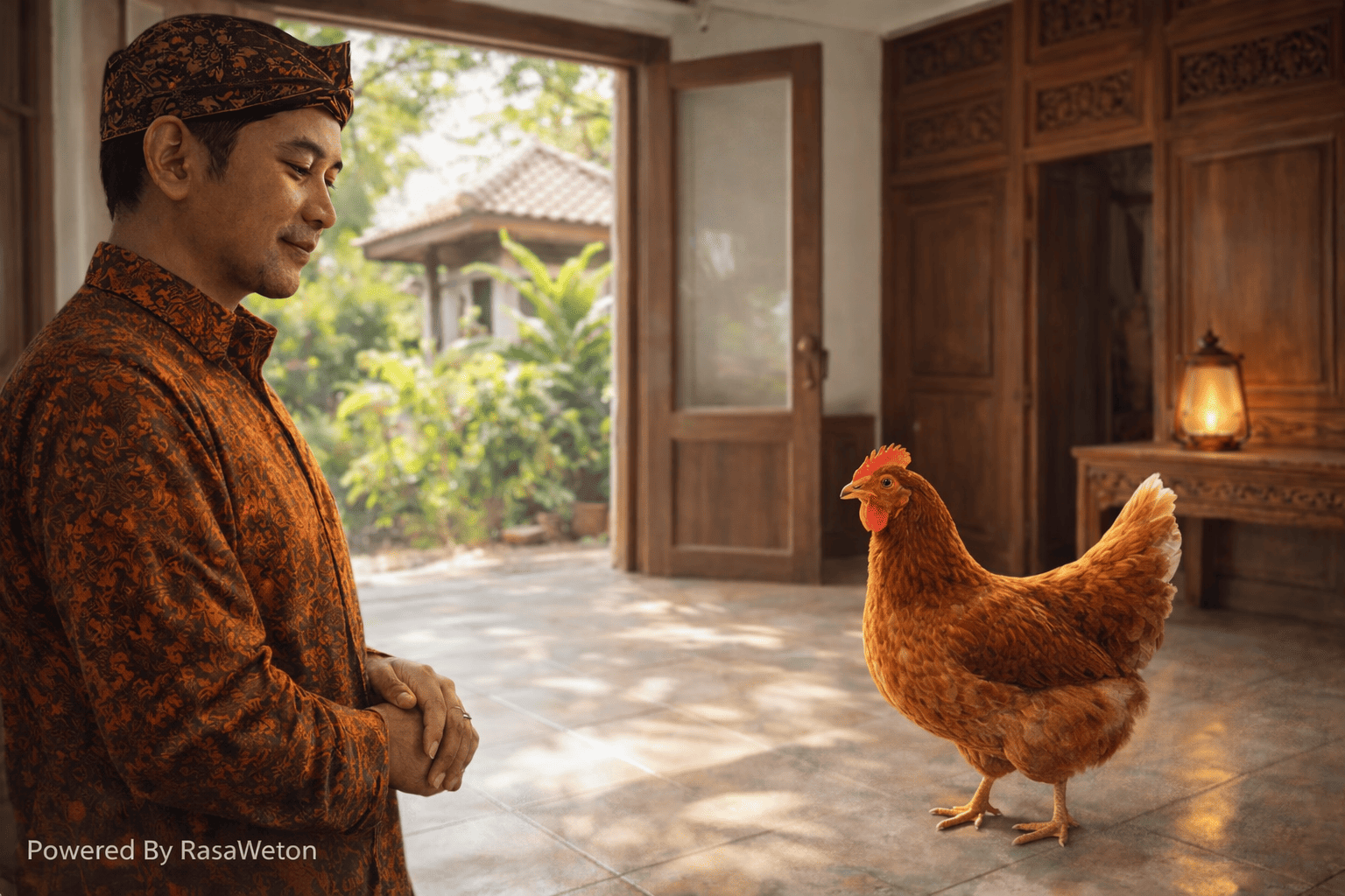 pertanda ayam masuk rumah primbon jawa
