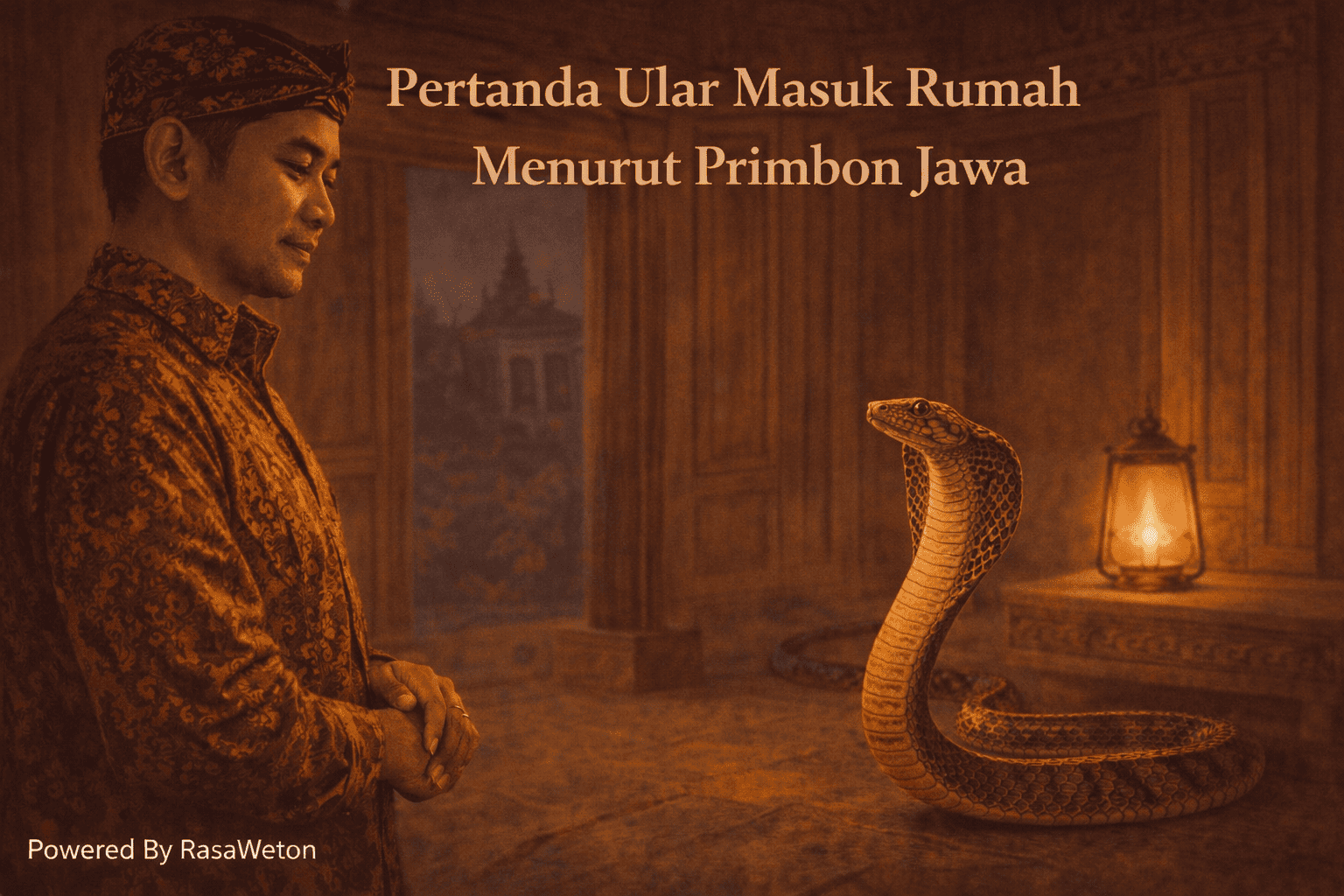 pertanda ular masuk rumah primbon jawa