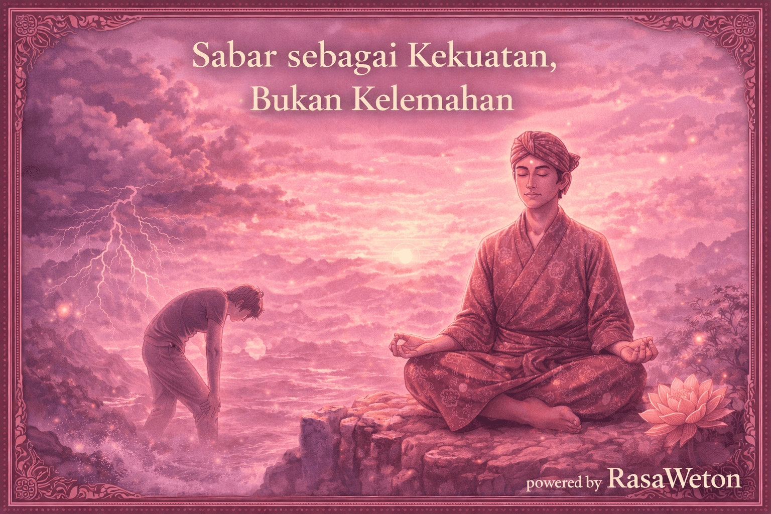 sabar sebagai kekuatan