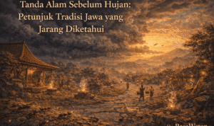 tanda alam sebelum hujan