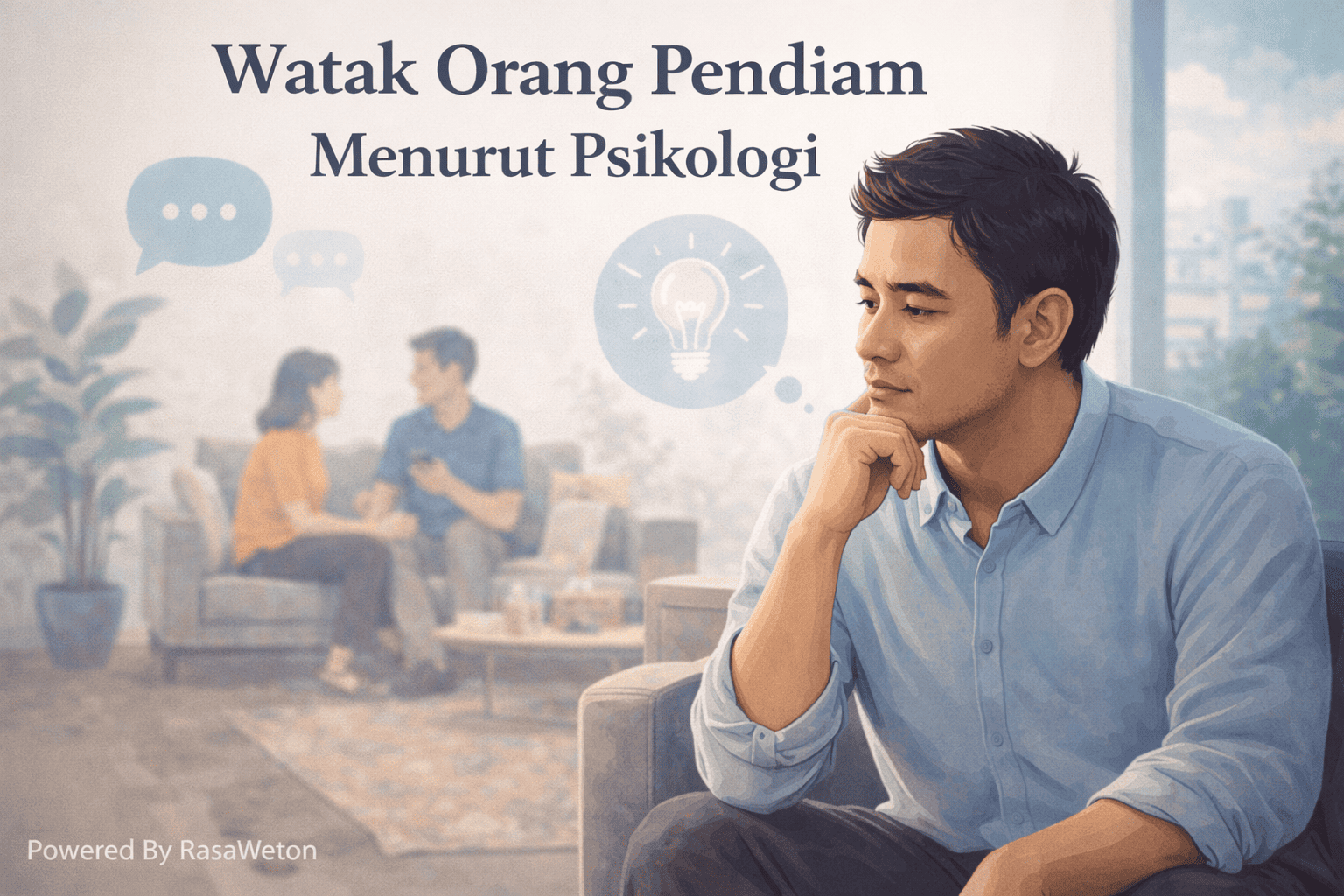 watak orang pendiam menurut psikologi